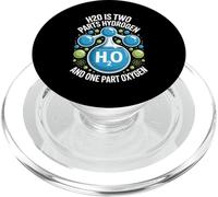 H2O Due Parti Idrogeno Una Parte Ossigeno Scienza PopSockets PopGrip per MagSafe