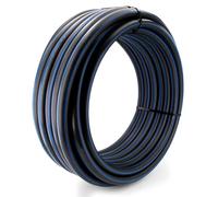 H2O-Flex® PE100 - Tubo HD 25 x 2,3 mm, HDPE PN16, tubo dell'acqua potabile, DVGW, 12,5 m, tubo di alimentazione dell'acqua
