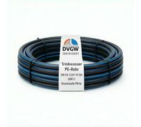 H2O-Flex® Tubo in PE100 HDPE PN16 25 x 2,3 mm per acqua potabile DVGW 25 m
