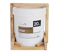 h2oplus Membrana Impermeabilizzante Bianca STOP 20Kg · Guaina Liquida Impermeabilizzante Colorata · Vernice plastica 100% NATURALE a base di Acqua, NESSUN ODORE ai Solventi Chimici