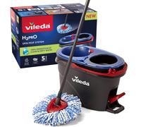 H2PrO Spin Mop Sistema lavapavimenti con centrifuga Separazione acqua pulita e