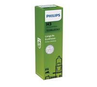 Lampada alogena PHILIPS H3 Long Life EcoVision 12V, 55W, 1 Pezzo