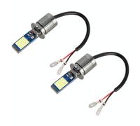 H3 2 PCS DC12-24V / 10.5W Fendinebbia per auto con 24 LED SMD-3030 e corrente co