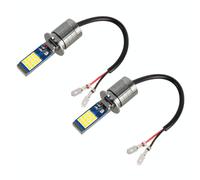 H3 2 PCS DC12-24V / 10.5W Fendinebbia per auto con 24 LED SMD-3030 e corrente co