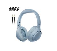 (H3 - Blu Grigio) QCY H3 ANC Cuffie wireless Bluetooth 5.4 Audio ad alta risoluzione Cuffie sovraurali
