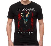 H3 Sportgear Alice Cooper Paranormal Splatter Classic Rock T Shirt ALC10175NS