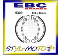 EBC Ganasce freno posteriori H309 per Honda C 250 SC 1981 mescola organica