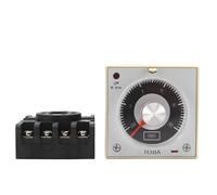 H3BA-8 DC24V AC220V 50/60Hz Tempo Relè Ritardo Timer 0.5S-100h Spille Timer Industriale for La Casa 1 pz(DC24V)