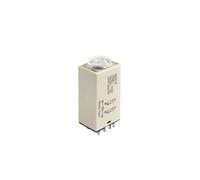 H3Y-2 DC24V Tempo Relè Ritardo Timer 5/10/30/60 Minuti/Secondi Con Presa di Base 8PINS Relè di Tensione manopola 1 Pz(60M)