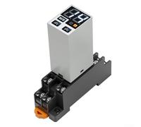 H3Y-2 Digital Time Relè Supporto 12V 24V 220V Input e Utilizzato in integrazione PLC e installazioni di montaggio a pannello (H3Y-2E AC220V)