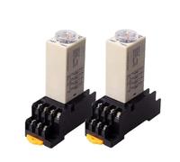 H3Y-4 AC110V 220V Relè temporizzato con ritardo di accensione 1S/5S/10S/30S/60S/5M/10M/30M/60M 1 pz(0-5minutes AC220V)