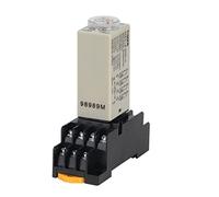 H3Y-4 Ritardo di accensione Manopola 1S/5S/10S/30S/60S/5M/10M/30M Temporizzatore Relè AC/DC 6V 14 Pin Con Base PYF14A 1 Pz(Voltage DC 6V,0-30 Seconds)