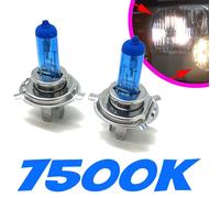 H4 7500K Lampadine Xenon Fari Anteriori Per Vauxhall Cavalier 81-95