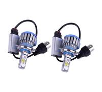 H4 9003 LED Headlight Foglight Bulb with Conversion CanBus Box New