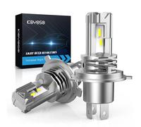 H4 LED Lampadina 50W 10000LM per 12V Moto Automobili Come Abbaglianti E Anabbagl