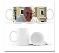 H4859Z_Cup - Tazza da caffè con foto ritratto Papa Francesco