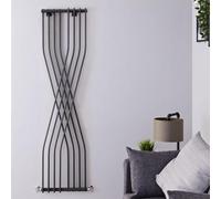 H4Hdesign Termoarredo Scaldasalviette Design Moderno Colore Antracite o Bianco - 1775mm x 450mm Riceverete Un SMS per la Scelta del Colore subito Dopo l'acquisto