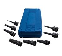 H5-H19 Set di bussole esagonali a impatto 1/2" Impact Hex Socket Tools Kit