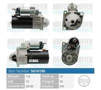 H5010190 HOFFER Motorino d'avviamento per DODGE,FIAT