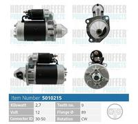 H5010215 HOFFER Motorino d'avviamento per IVECO