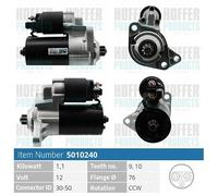 H5010240 HOFFER Motorino d'avviamento per AUDI,FORD,SEAT,SKODA,VW
