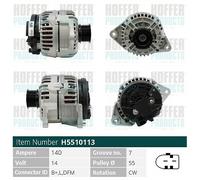 H5510113 HOFFER Alternatore per ,FIAT,IVECO