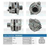 H5520302 HOFFER Alternatore per ,NISSAN,OPEL,RENAULT,RENAULT TRUCKS,VAUXHALL