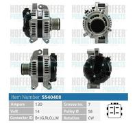 H5540408 HOFFER Alternatore per LEXUS,TOYOTA