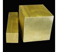 H59 Brass Block - High Strength Square Rod, Flat Copper Strip 1pcs(5x5x200mm)