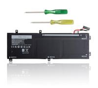 H5H20 Batteria Compatibile con Dell XPS 15 9550 9560 9570 7590 Precision 5510 5520 5530 Vostro 7590 7500 Inspiron 7501 Series 62MJV M7R96 5D91C 451-BCBT [11.4V 56Wh]