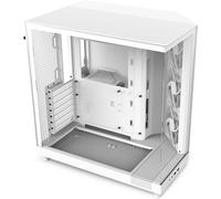 H6 Flow, CC-H61FW-01, Case Mid-Tower Compatto a Doppia Camera con Flusso d'Aria,