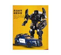 (H6001-5) Transformers H6001-4 Race Star Commander Gaiden, auto giocattolo, modello robot trasformabile,