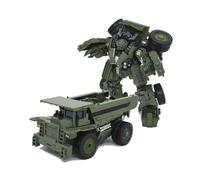 (H6001-8B) AOYI Toys SS Devastator TF5 Metal Overload Roaring Roll 8 IN 1 Veicolo Bonecrusher Deformation