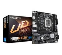 GIGABYTE H610M D3W Scheda Madre - Supporta CPU Intel Core di 14ª generazione, VRM a 5+1+1 fasi, fino a 5600MHz DDR5, 1xPCIe 3.0