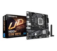 GIGABYTE H610M D3W WIFI6 Scheda Madre - Supporta CPU Intel Core di 14ª generazione, VRM a 5+1+1 fasi, fino a 5600MHz DDR4,