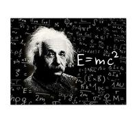 H697M_PL1A - Poster da parete, 40 x 30 cm, motivo: Albert Einstein