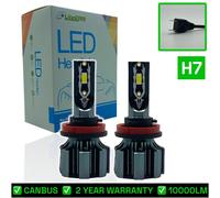 H7 72W N1 Lampadine Fari A LED Pair Canbus Per Nissan Almera Tino V10 2000-2006