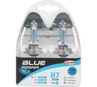 H7 Blue Power Coppia di Lampadine Xenon per luci auto 12V 55W PX26d