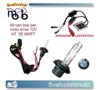 H7 CAN BUS 55W 6000K NO ERROR PER TUTTE LE MOTO CON LINEA CAN