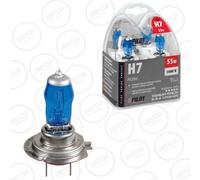 H7 HOD LUCE BIANCA ALOGENA 55W 12V COPPIA LAMPADINA LAMPADA LAMPA PILOT 58179