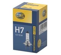 H7 Lampadina Alogena Fari Fendinebbia Performance +120% Raggio OEM Hella