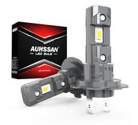 H7 LED Lampadine, 80W 16000LM Fari LED H7, 6000K Bianco Anabbaglianti o Abbaglianti Luminosi, 400% Più Luminoso Wireless Non Polarità Mini Lampadine Auto Sostituzione, Lampadina Nebbia, 2Pezzi