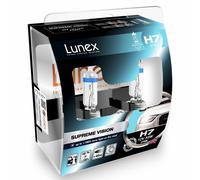 H7 Lunex Supreme Vision 55W 12V Lampadine Fari Alogeni 3700K Set