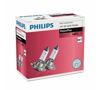 Lampada alogena PHILIPS H7 VisionPlus Plus 60% 12V/55W, 2 pezzo