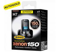 H7 RING XENON 150 - Lampada alogena altissima luminosità 12V auto moto 3700K