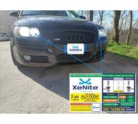 H7 XeNite NO ERROR Powerled AUDI A3 2x3000 LUMEN REALI 2x PowerLED CANBUS 6000K