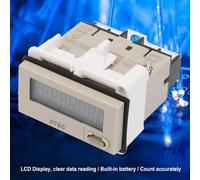 H7EC Contatore Digitale per NV DC 3-36V 8 Cifre Display LCD Umidità 25-85%