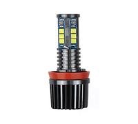 H8 120W LED Fari Angel Eyes per auto Kit di conversione alogeno CanBus nessun errore Luci di posizione CREE 6000K Xenon bianco