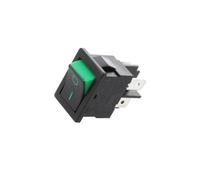 H8550XBBBG076G ROCKER DPST Pos: 2 OFF-ON 10A/250VAC 10A/28VDC nero-verde BULGI