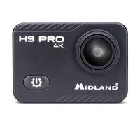 Midland Action Cam 4K Action Camera Wifi Video 30fps Display LCD 2 Touch Foto Risoluzione 20 Mpx colore Nero - H9 Pro C1518